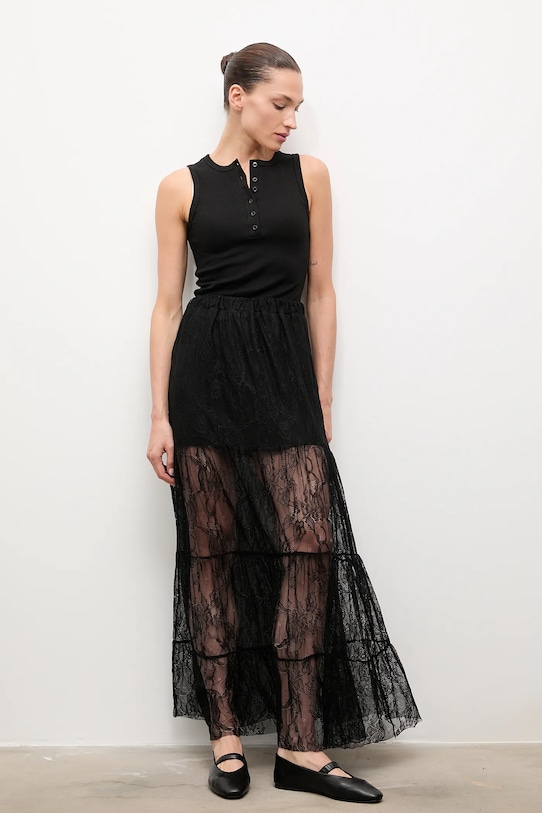 Φούστα Answear.LAB 93211 μαύρο WA25