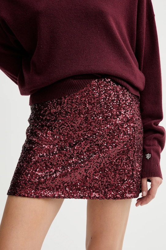 Спідниця Answear.LAB 93151 бордо WA25