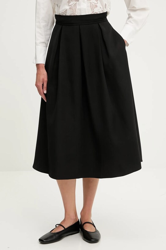 Φούστα Answear.LAB casual μαύρο MA1209