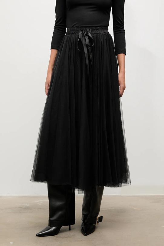 Юбка Answear.LAB CK08077.FLK чёрный WA25