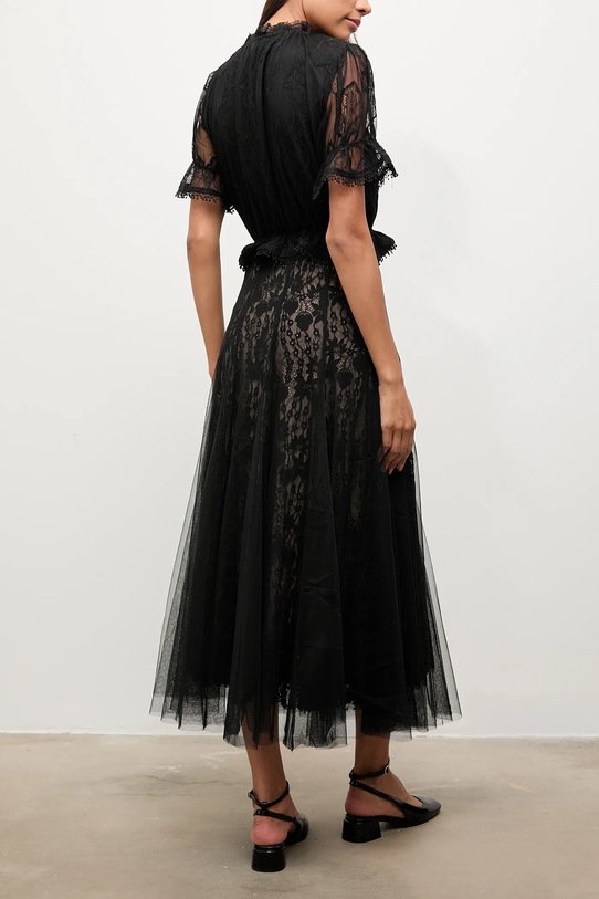 Юбка Answear.LAB CK08032-2.CB.FLK чёрный WA25