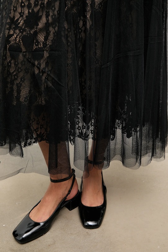 Юбка Answear.LAB чёрный CK08032-2.CB.FLK