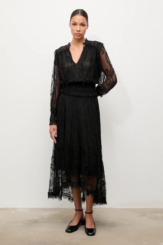 Юбка Answear.LAB чёрный 80988.FLK