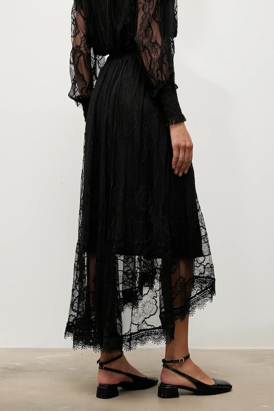 Юбка Answear.LAB 80988.FLK чёрный