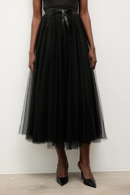 Answear.LAB fusta ck08077.3.FLK negru WA25