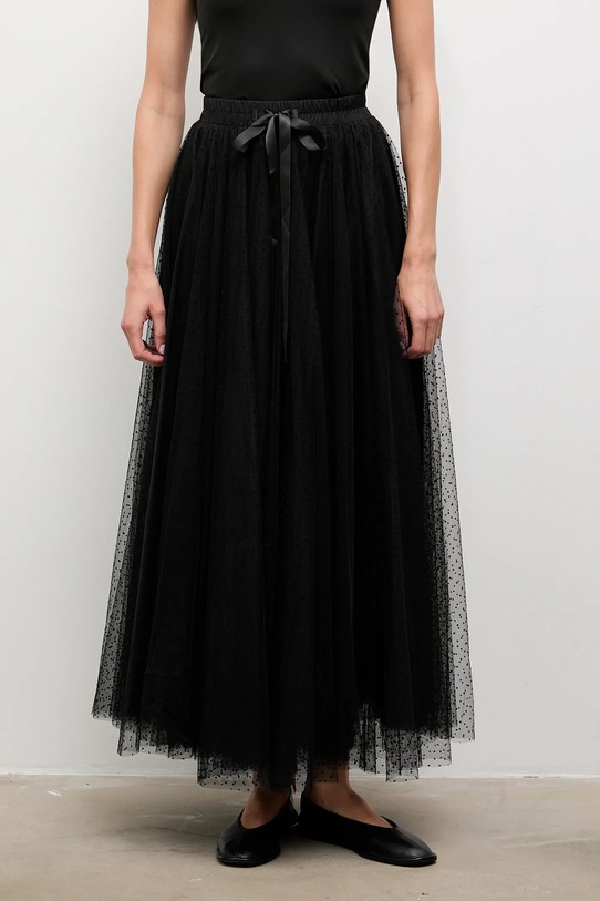 Answear.LAB spódnica czarny ck08077.3.FLK