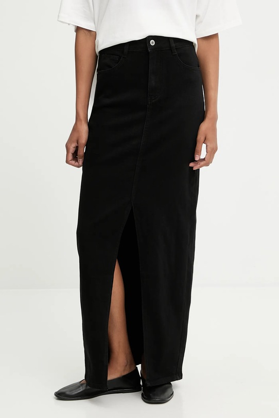 Спідниця Answear.LAB casual чорний rd8519.2.FLK