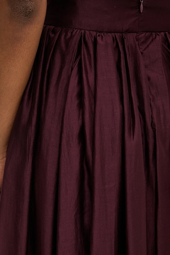 Answear.LAB fusta burgundia b9859.ILK