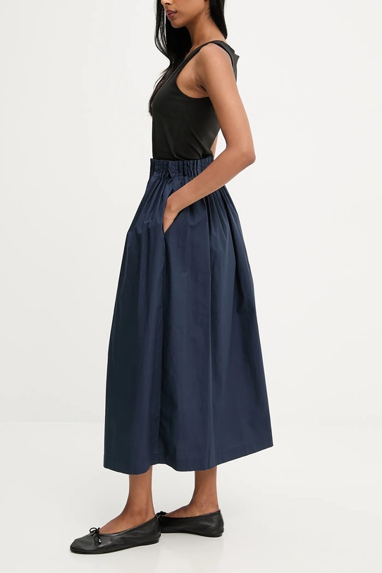 Answear.LAB spódnica bawełniana LC240504.hak granatowy WA25