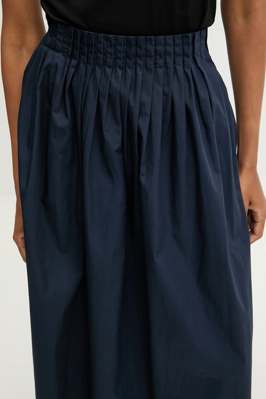 Answear.LAB spódnica bawełniana granatowy LC240504.hak