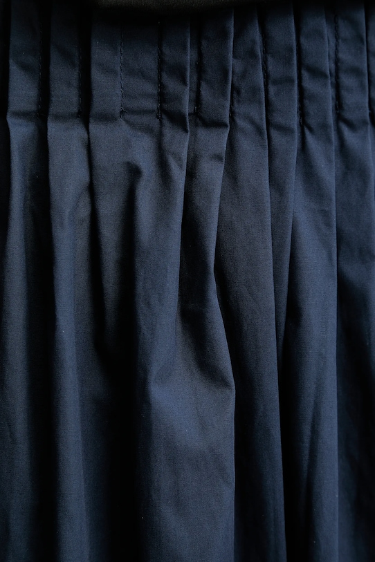 Answear.LAB spódnica bawełniana LC240504.hak granatowy