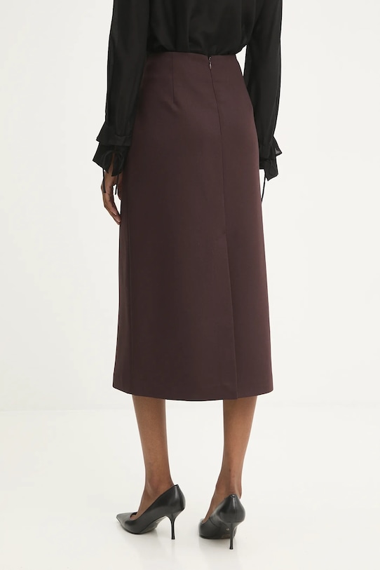 Answear.LAB spódnica bordowy ET0562.TOS