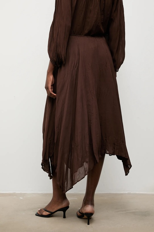 Odzież Answear.LAB spódnica ST.0478.bottom.tos brązowy