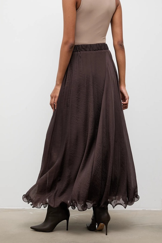 Odzież Answear.LAB spódnica sk956.iak brązowy