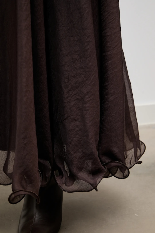 Answear.LAB spódnica brązowy sk956.iak