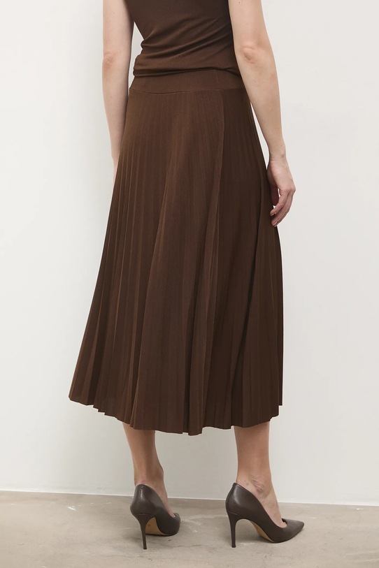 Odzież Answear.LAB spódnica 55614.iak brązowy