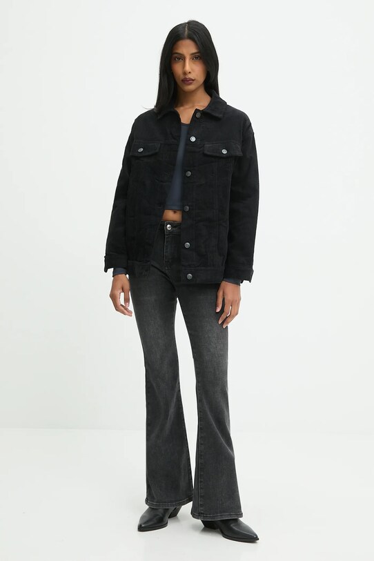 Answear.LAB jeansy WA25.SJD018 czarny WA25