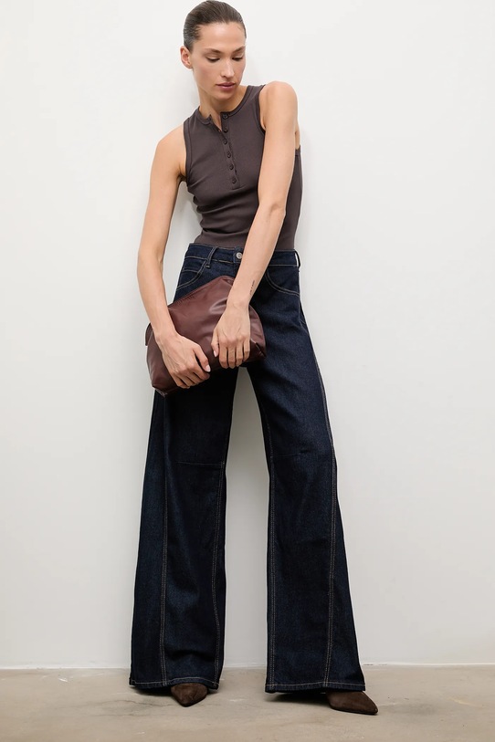 Answear.LAB jeansy 2502PA.ILK granatowy WA25
