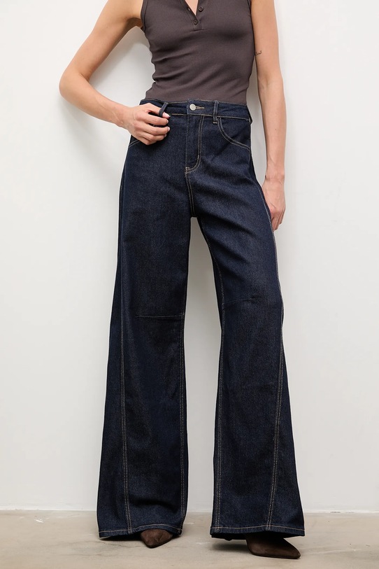 Answear.LAB jeansy granatowy 2502PA.ILK