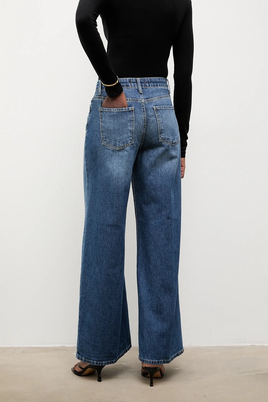 Îmbrăcăminte Answear.LAB jeansi 25710.TOS bleumarin