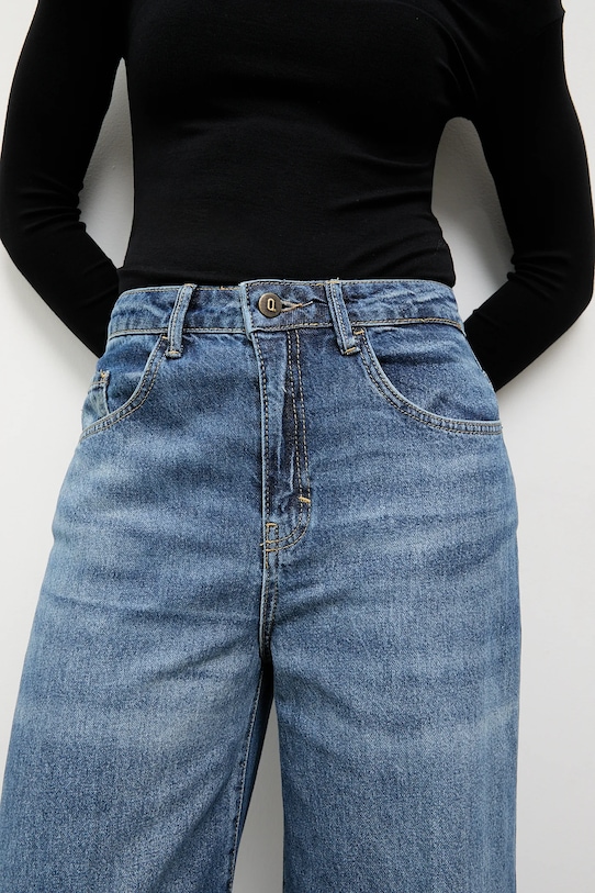 Answear.LAB jeansi bleumarin 25710.TOS