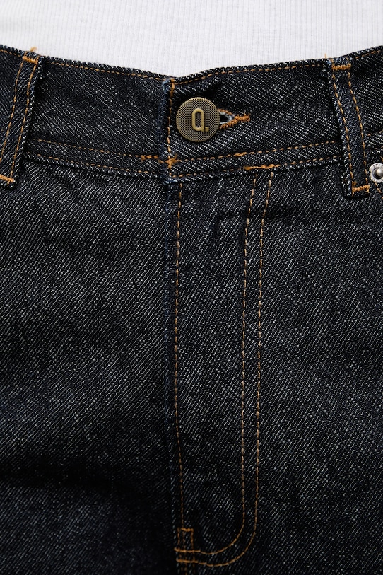 Answear.LAB blugi din bumbac bleumarin 40737W5.TOS