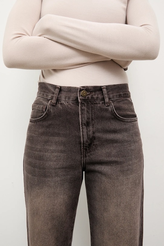Answear.LAB jeansy 28802W5.TOS brązowy