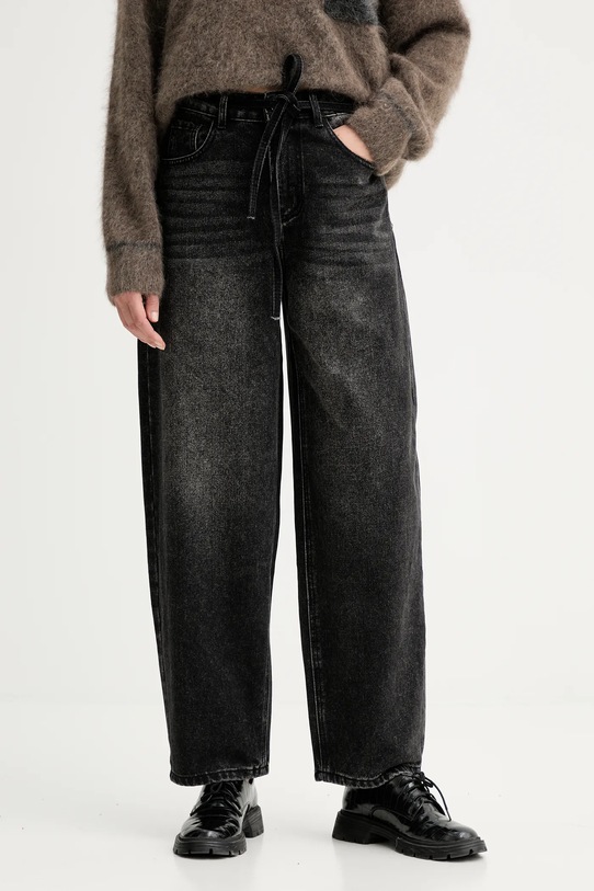 Answear.LAB jeansy 32132 czarny WA25