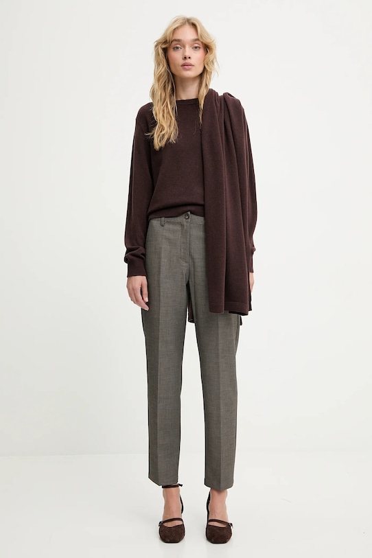 Answear.LAB spodnie PK3010 zielony WA25