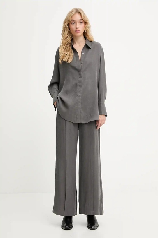 Answear.LAB spodnie PK9009 szary WA25