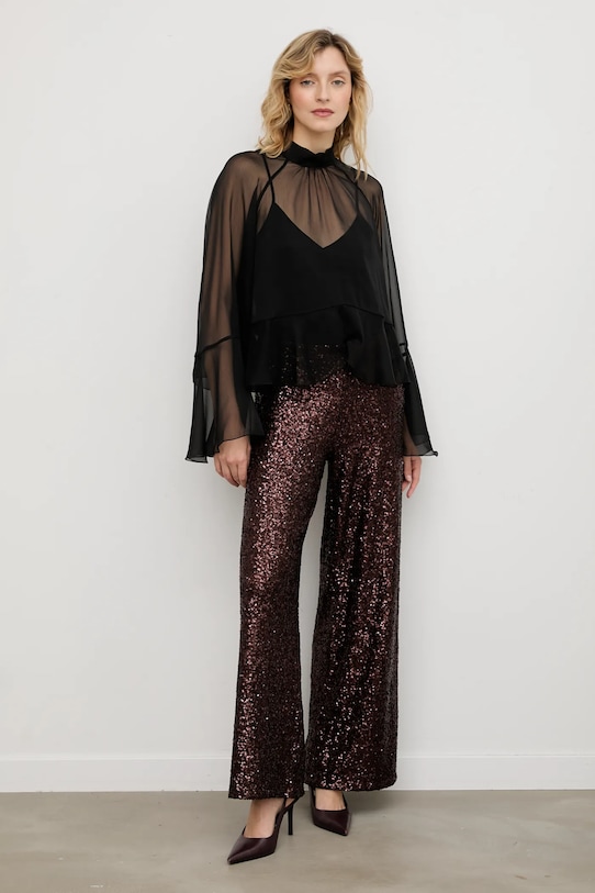 Answear.LAB pantaloni 91210 maro WA25