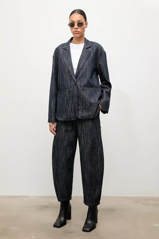 Odzież Answear.LAB spodnie 2859 granatowy