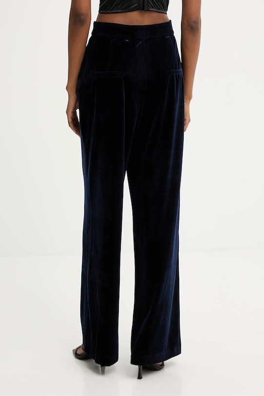 Одежда Брюки из велюра Answear.LAB 3080 тёмно-синий