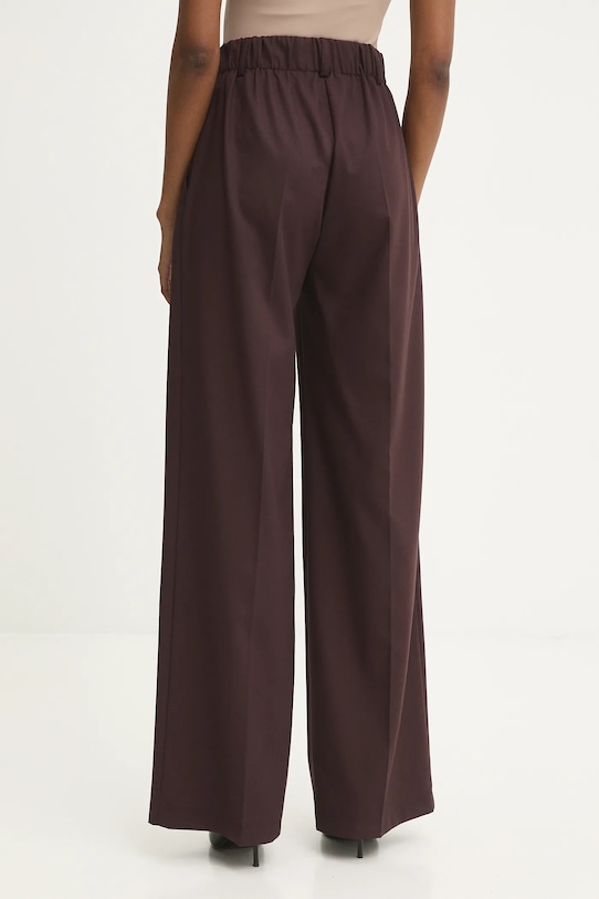 Îmbrăcăminte Answear.LAB pantaloni PN1389.TOS burgundia