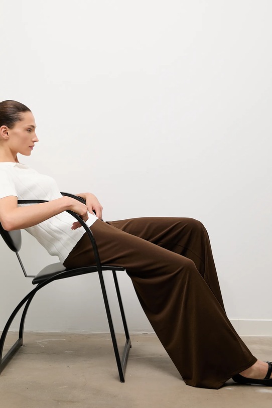 Answear.LAB spodnie 55018 brązowy