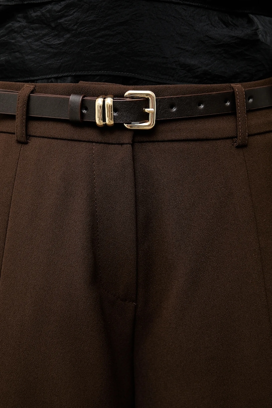 Answear.LAB spodnie brązowy ST.1410.TOS