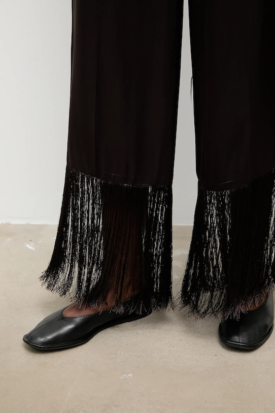 Answear.LAB spodnie ST.DOL.1411.TOS brązowy