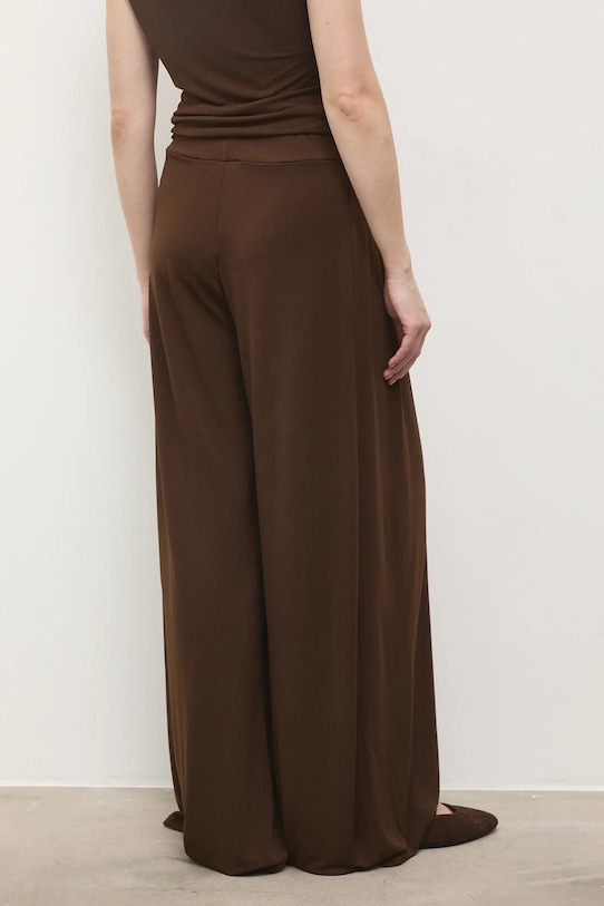 Odzież Answear.LAB spodnie 55102.iak brązowy