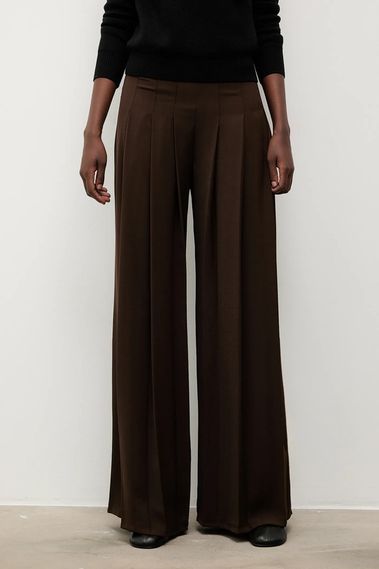 Odzież Answear.LAB spodnie 30161.TOS brązowy