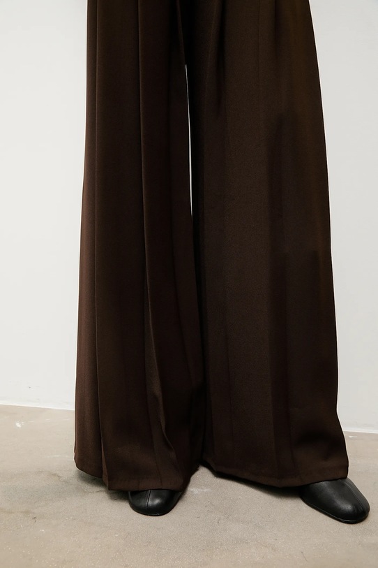 Answear.LAB spodnie 30161.TOS brązowy