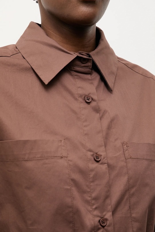 Answear.LAB pamut ruha PK9012 barna