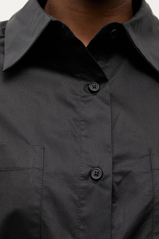 Answear.LAB pamut ruha PK9012 fekete