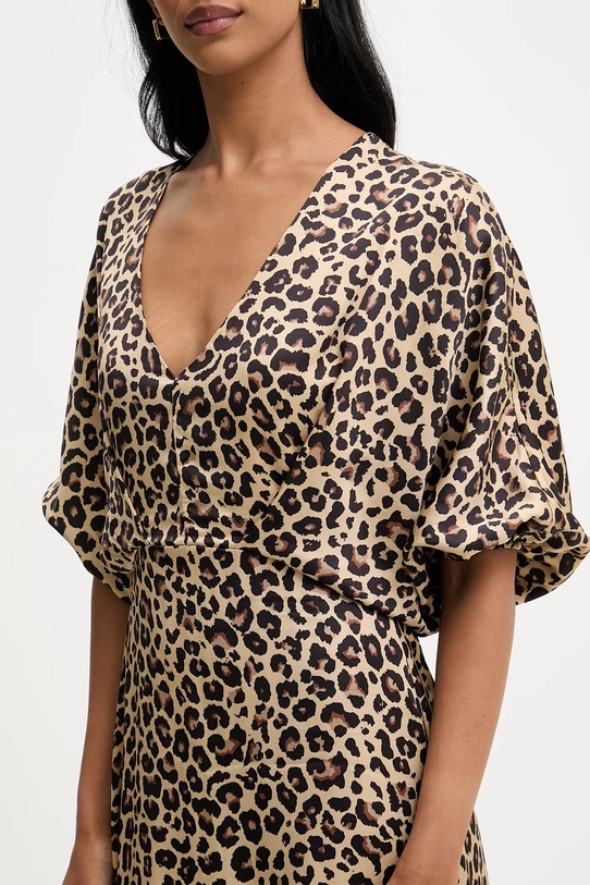 Answear.LAB sukienka 55060 beżowy