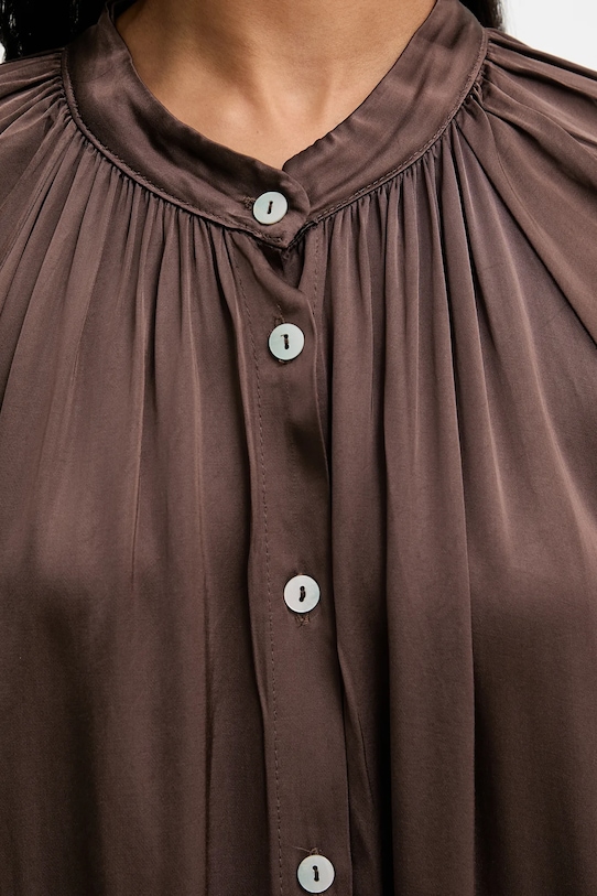 Answear.LAB sukienka AB358 brązowy