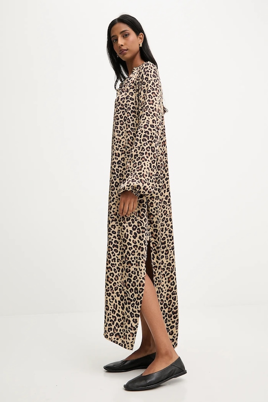 Answear.LAB sukienka AB358a beżowy WA25