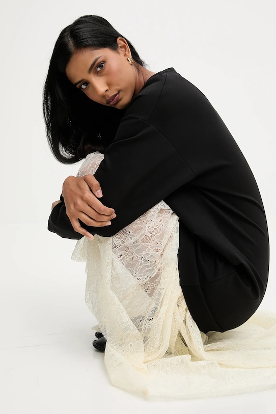 Answear.LAB sukienka czarny AB936