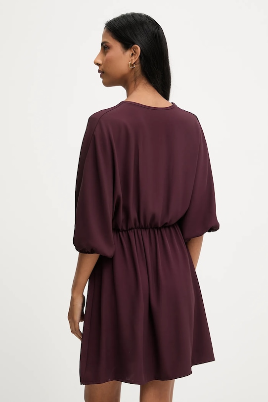 Odzież Answear.LAB sukienka AB910 bordowy