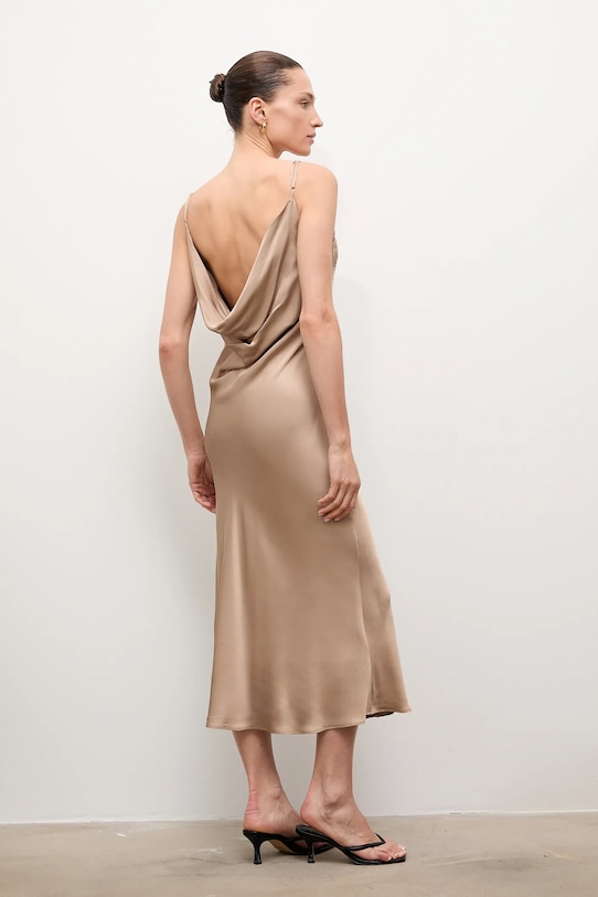 Abbigliamento Answear.LAB vestito PK9027 beige