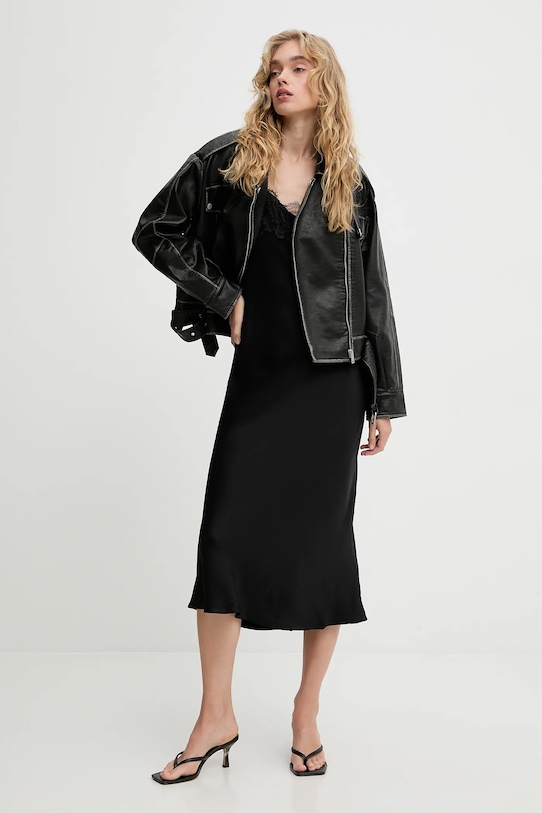 Answear.LAB rochie PK9027 negru WA25