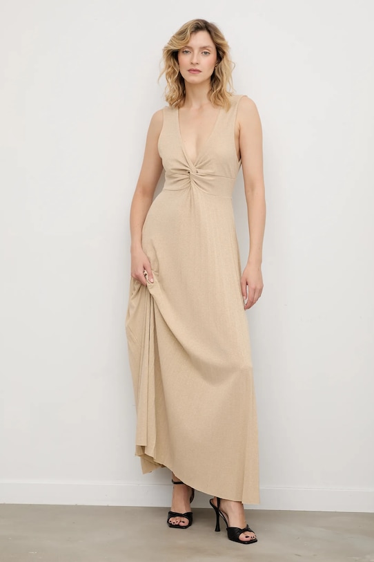 Answear.LAB sukienka 22828 złoty